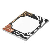 Notitieblok voor het afdrukken van dieren (Gedraaid)