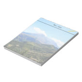 Notitieblok voor landschapsfotografie. (Gedraaid)