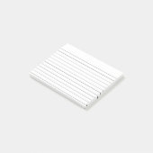 Notitieblok voor lijnpapierhulplijnen post-it® notes (Schuin)
