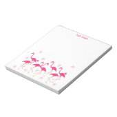 Notitieblok voor roze lamingos (Gedraaid)