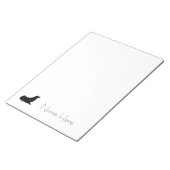 Notitieblok - Zegeltje Silhouette (Schuin)