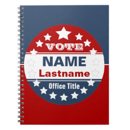 Notitieboek Aangepaste Sjabloon campagne