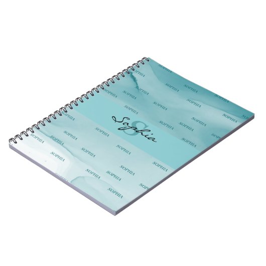 Notitieboek abstracte alcoholinkt (Linkerzijde)