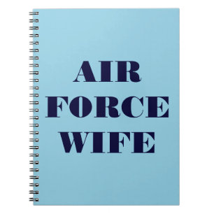 Notitieboek Air Force Wife