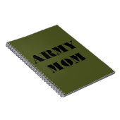 Notitieboek Army Mam (Rechterzijde)