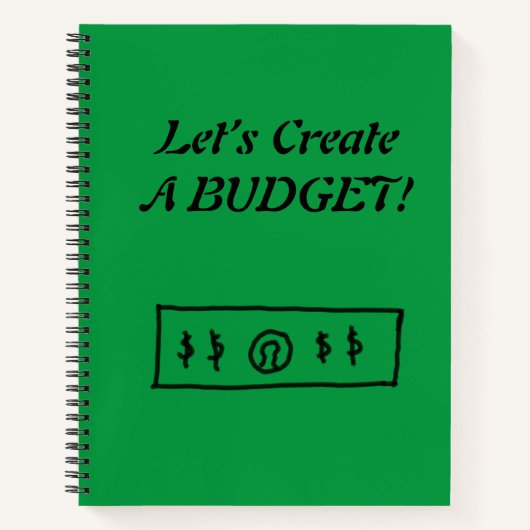 Notitieboek begroting (Voorkant)