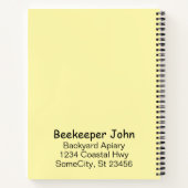 Notitieboek - Bijimkerijrecords (Achterkant)