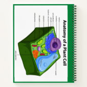 NOTITIEBOEK BIOLOGIE-ICONS (WITTE) (Achterkant)