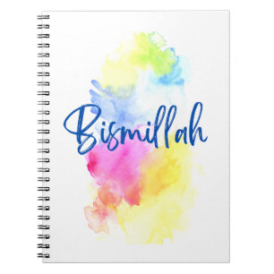 Notitieboek - Bismillah - Kleurrijk