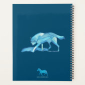 Notitieboek Blauwe Wolf (Achterkant)