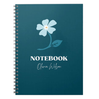 Notitieboek bloem