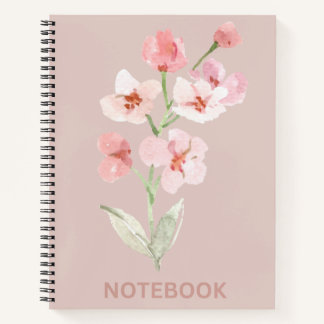 Notitieboek  Bloemen