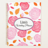 Notitieboek-bruiloftsbrij van Planner (Voorkant)