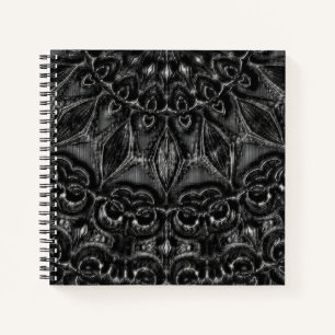 Notitieboek Charcoal Mandala