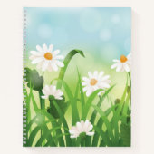 Notitieboek-Daisies Notitieboek (Voorkant)
