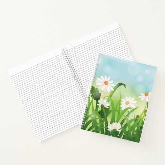 Notitieboek-Daisies Notitieboek (Binnen)
