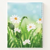 Notitieboek-Daisies Notitieboek (Achterkant)