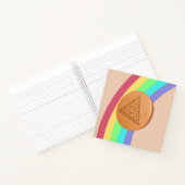 Notitieboek Dalgona Multiple Triangle - Zijdelings (Binnen)