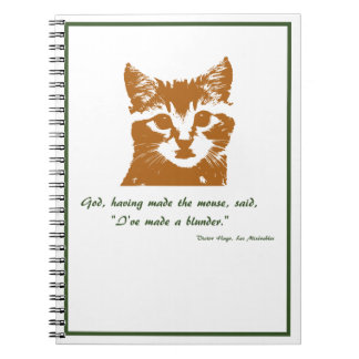 Notitieboek: De kat Notitieboek