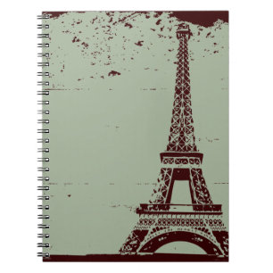 Notitieboek Eiffeltower