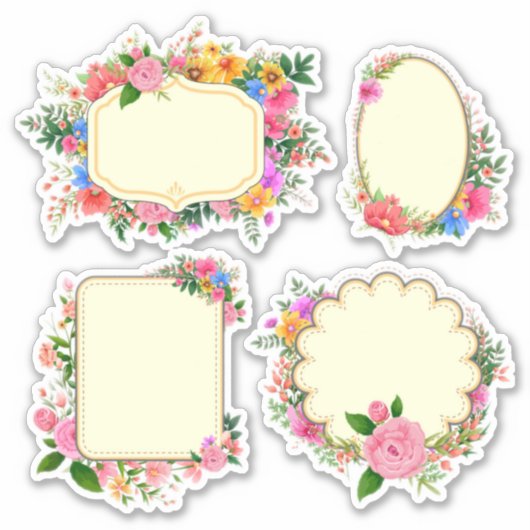 Notitieboek en journaal sticker (Voorkant)