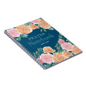 Notitieboek Floral Prayer (Rechterzijde)