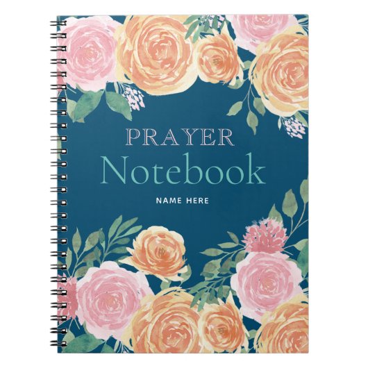 Notitieboek Floral Prayer (Voorkant)