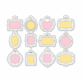 Notitieboek frame sticker (Voorkant)