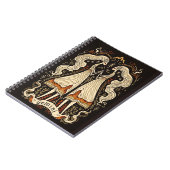 Notitieboek Gemini Hemelse Zodiac Art (Linkerzijde)