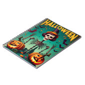 Notitieboek Halloween pompoenen (Linkerzijde)