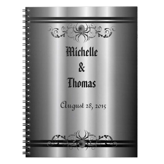 Notitieboek Halloween Wedding Planner (Voorkant)