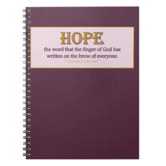 Notitieboek: Hoop Notitieboek