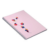 Notitieboek in aquarelstijl (Rechterzijde)