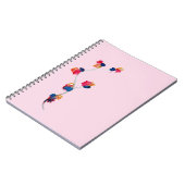 Notitieboek in aquarelstijl (Linkerzijde)