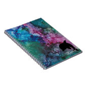 Notitieboek "Inkblots/Dolphin" Personaliseren (Rechterzijde)
