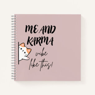 Notitieboek karma katten dagboeken