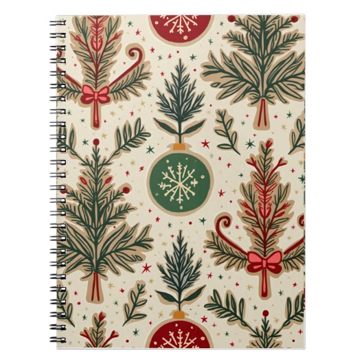 notitieboek kerstmis (Voorkant)