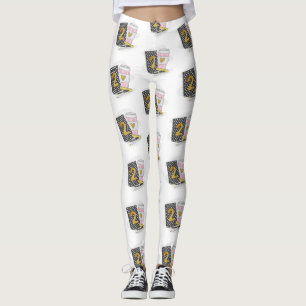 Notitieboek Koffie tweede graad leraar zwart prepp Leggings