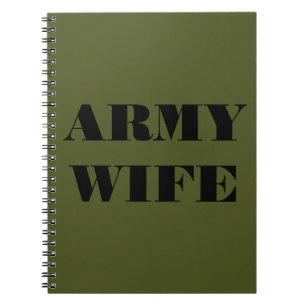 Notitieboek Legervrouw