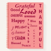 Notitieboek Lovely Pink Affirmations (Voorkant)