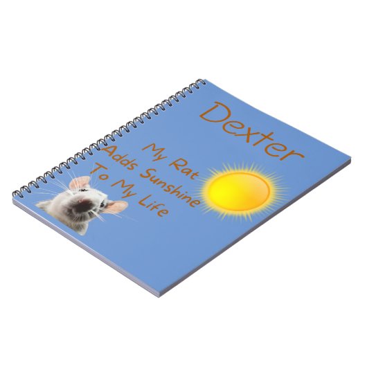 Notitieboek met aangepaste wieloverloop (Linkerzijde)