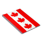 Notitieboek met de vlag van Canada (Rechterzijde)