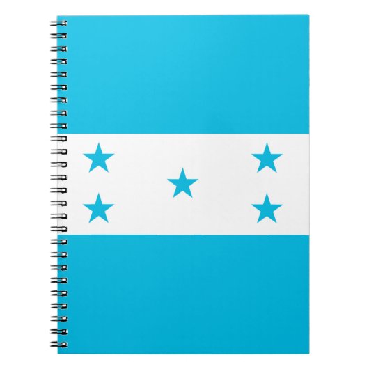 Notitieboek met de vlag van Honduras (Voorkant)