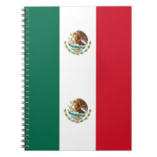 Notitieboek met de vlag van Mexico
