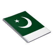 Notitieboek met de vlag van Pakistan (Rechterzijde)