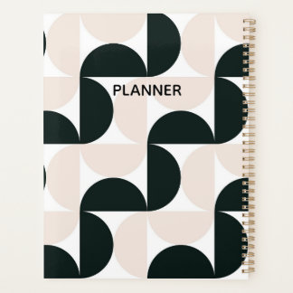 Notitieboek met geometrisch patroon