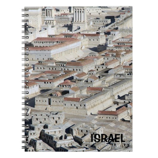 Notitieboek met Jerusalem Replica uit Israël (Voorkant)