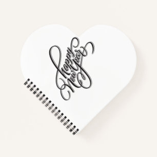 Notitieboek met spiraalvormige kruid