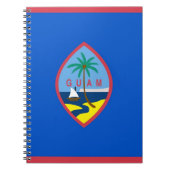 Notitieboek met vlag van Guam (Voorkant)
