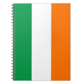 Notitieboek met vlag van Ierland (Voorkant)